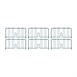 Metro Super Erecta schapverdelers 46x20,3cm (4 stuks)