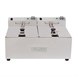 Buffalo dubbele tank dubbele mand 2x5ltr countertop friteuse 2x2.8kw