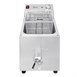 Buffalo enkelvoudige tank enkele mand 8ltr aanrecht friteuse met timer 2.9kw