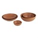 Olympia Build A Bowl platte kom cantaloupe 25x4,5cm (4 stuks)