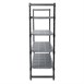 Cambro stelling 183cm hoog 4 schappen - 61cm diep - 152,5cm breed