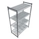 Cambro stelling 183cm hoog 4 schappen - 46cm diep - 121cm breed