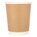 Fiesta Recyclable koffiebekers dubbelwandig kraft 225ml (25 stuks)