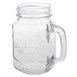 Olympia mason jar drinkglazen met tekst 450ml (12 stuks)