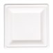 Fiesta Compostable composteerbare bagasse borden vierkant (50 stuks)