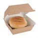 Fiesta Compostable composteerbare hamburgerdoosjes kraft