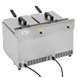 Buffalo dubbele inductie friteuse 2x 3000W