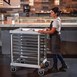 Cambro GN 2/1 trolley 9 etages voor 18x 1/1/ GN bakken