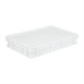 Cambro polyethyleen deksel voor pizza deegkrat 60x40x2cm