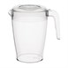 Olympia Kristallon deksel voor stapelbare polycarbonaat kan 1,5Ltr (6 stuks)