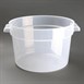 Vogue polypropyleen ronde vershoudbak 10Ltr