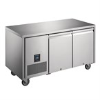Polar U-serie premium tweedeurs koelwerkbank 267L