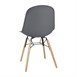 Bolero Arlo stoelen donkergrijs (2 stuks)
