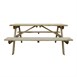 Rowlinson houten picknicktafel 150cm