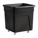 Zwarte polyethyleen trolley groot