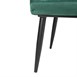 Bolero Lia Velvet stoelen donkergroen (2 stuks)