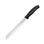 Victorinox broodmes 21cm zwart (blisterverpakking)