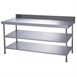 Parry RVS Wandtafel 2 Onderplanken 600(D)mm