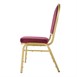 Bolero Regal stapelstoelen bordeauxrood (4 stuks)