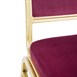 Bolero Regal stapelstoelen bordeauxrood (4 stuks)