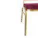 Bolero Regal stapelstoelen bordeauxrood (4 stuks)