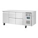 Polar U-serie koelwerkbank 1 deur 4 lades 358Ltr