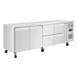 Polar U-serie premium koelwerkbank 2 deuren 4 lades 476L