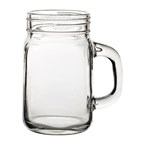Utopia Mason Jars met handvat 430ml (24 stuks)