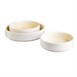 Olympia Fondant Kommen Lemon Geel 215mm (4 Stuks)