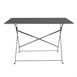 Bolero Pavement Style Klaptafel Zwart 1100mm x 700mm