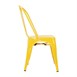 Bolero Bistro Stalen Bijzetstoelen Geel (4 Stuks)