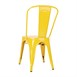 Bolero Bistro Stalen Bijzetstoelen Geel (4 Stuks)