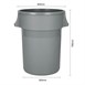 Jantex Zware Ronde Bak 160Ltr