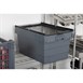Vogue Kunststof Transportopbergkrat Met Vast Deksel 600x400x320mm