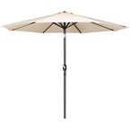 Bolero Sevilla Ronde Parasol Diameter 3 Meter Crème