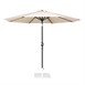 Bolero Sevilla Ronde Parasol Diameter 3 Meter Crème