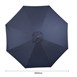 Bolero Sevilla Ronde Parasol 3M Diameter Marineblauw