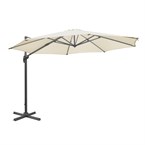 Bolero Venice Heavy Duty Parasol Crème 3,5M