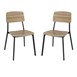 Bolero Beaufort Houten Eetkamerstoelen (2 stuks)