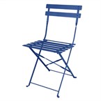Bolero Perth Pavement Style Klapstoelen Donker Marineblauw (2 stuks)