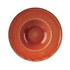 Churchill Stonecast Spiced Orange Kom Met Brede Rand Medium 23.88cm (12 stuks)