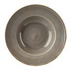 Churchill Stonecast Grey Kom Met Brede Rand Medium 23.88cm (12 stuks)