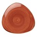 Churchill Stonecast Spiced Orange Lotus Bord (6 stuks)