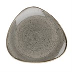 Churchill Stonecast Grey Cappuccino Lotus Bord (6 stuks)