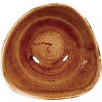 Churchill Stonecast Patina Vintage Copper Driehoekige Kom 15.2cm (12 stuks)