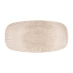 Churchill Raku Agate Grey Chefs Ovaal Bord 29.8 x 15.2cm (12 stuks)