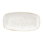 Churchill Stonecast Barley White Chefs Ovaal Bord 29.8 x 15.2cm (12 stuks)