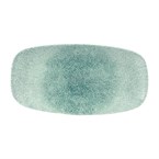 Churchill Raku Jade Green Chefs Ovaal Bord 29.8 x 15.2cm (12 stuks)