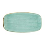 Churchill Stonecast Mint Chefs Ovaal Bord 35.2 x 18.7cm (6 stuks)
