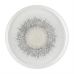 Churchill Studio Prints Fusion Grey Bord Met Opstaande Rand 21cm (6 stuks)